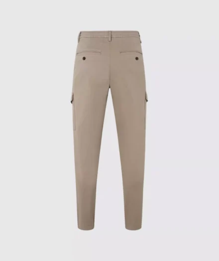 Plain Plain | Katoen stretch | Donkerbeige | 40250