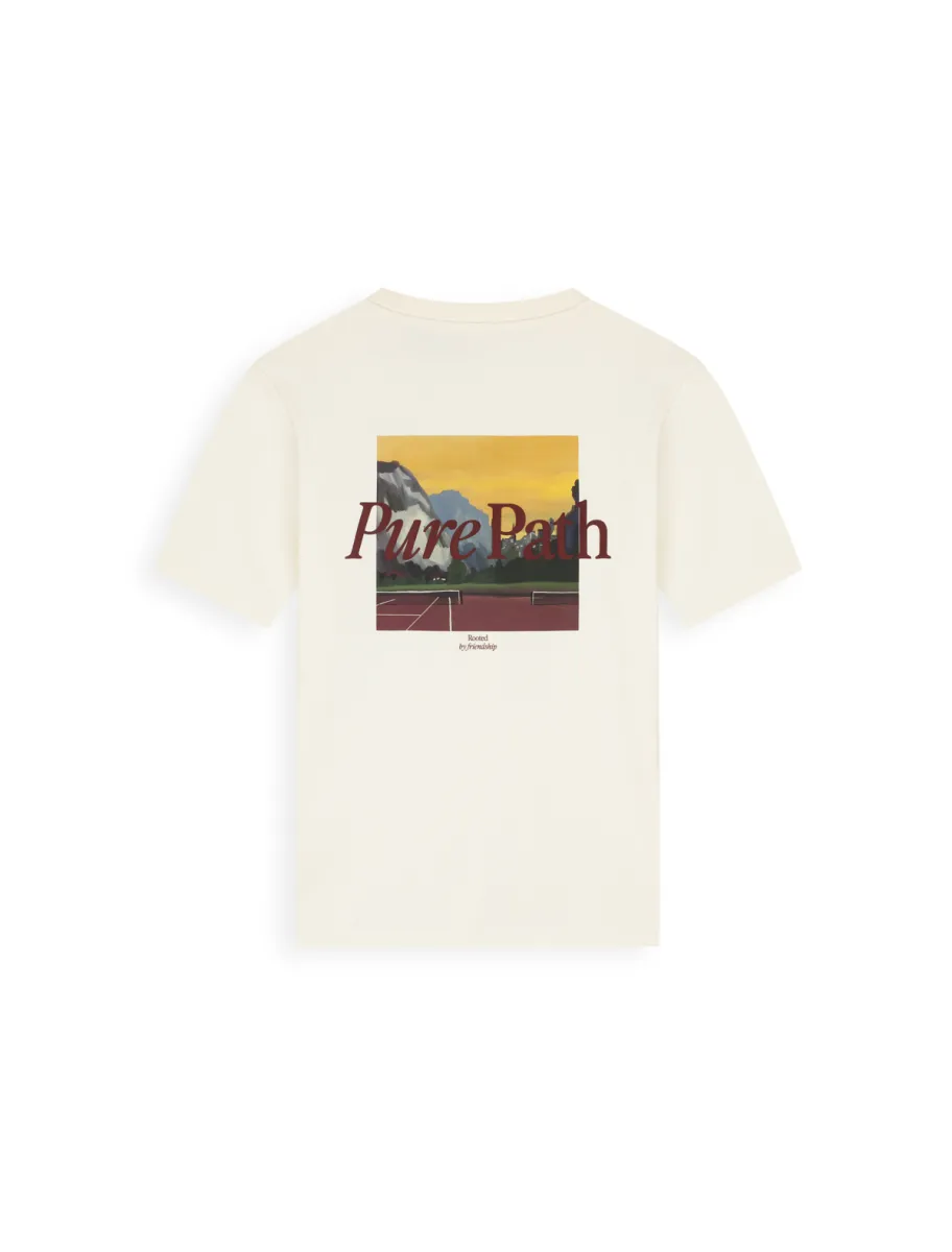 Pure Path | T-shirt | Wit | Landscape View T-shirt 2 Pure Path Pure Path | T-shirt | Wit | Landscape View T-shirt