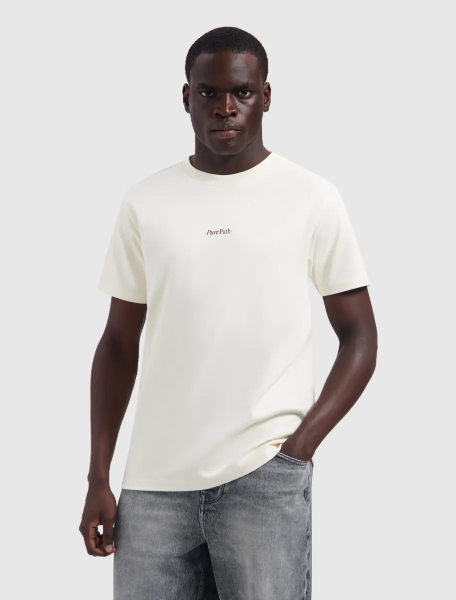 Pure Path | T-shirt | Wit | Landscape View T-shirt 3 Pure Path Pure Path | T-shirt | Wit | Landscape View T-shirt