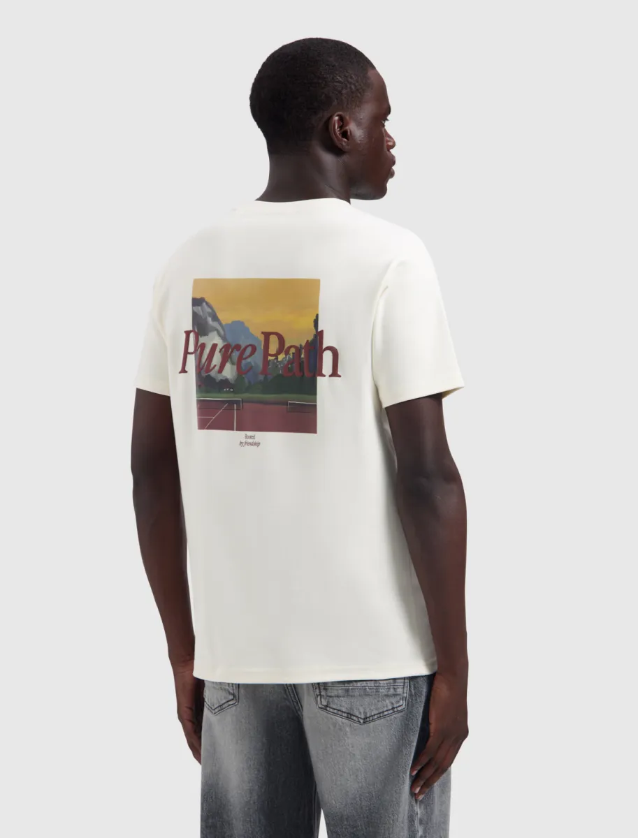 Pure Path | T-shirt | Wit | Landscape View T-shirt 5 Pure Path Pure Path | T-shirt | Wit | Landscape View T-shirt
