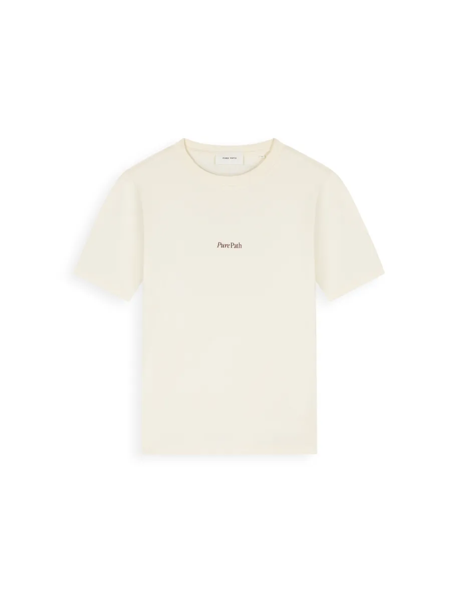 Pure Path | T-shirt | Wit | Landscape View T-shirt 1 Pure Path Pure Path | T-shirt | Wit | Landscape View T-shirt