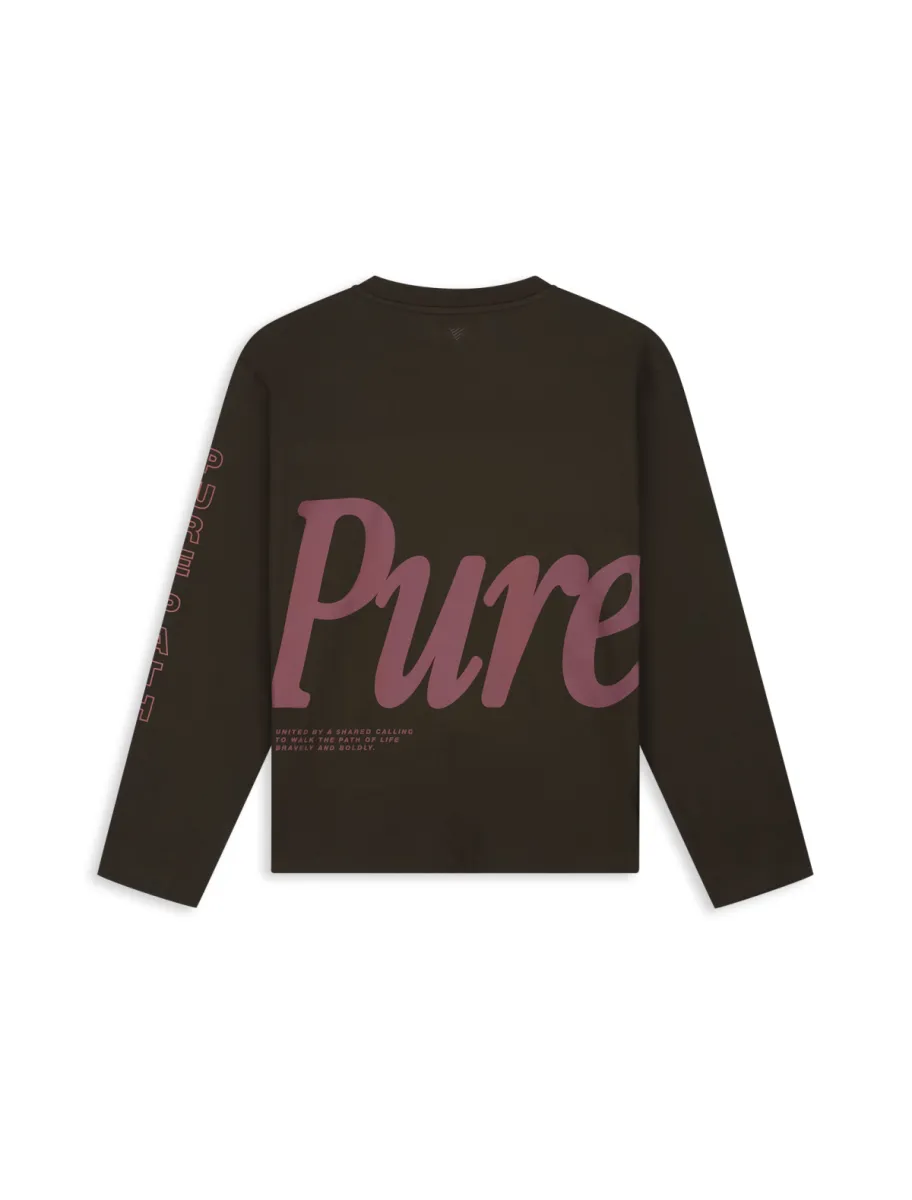 Pure Path | Longsleeve | Bruin | Longsleeve T-shirt 2 Pure Path Pure Path | Longsleeve | Bruin | Longsleeve T-shirt