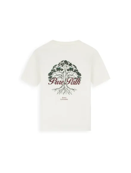 Pure Path Pure Path | T-shirt | Wit | Rooted Tree T-shirt