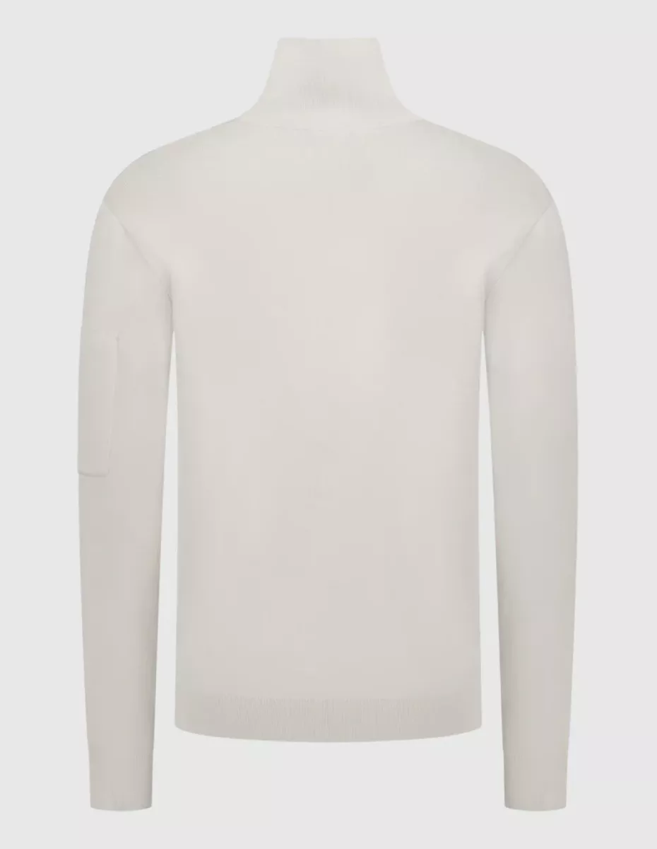 Saint Steve | Half Zip trui | Beige | 240904 | Axel 2 Saint Steve Saint Steve | Half Zip trui | Beige | 240904 | Axel