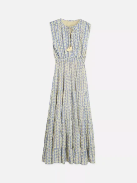Scotch & Soda Scotch & Soda | Jurken lang | Geel dessin | UFU01432T