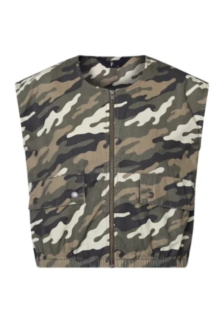 sisters point sisters point | Gilet | Groen dessin | Garwin-VE6