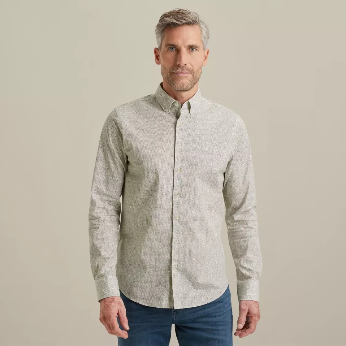 Vanguard | Shirts lm katoen | Groen | VSI2511271 3 Vanguard Vanguard | Shirts lm katoen | Groen | VSI2511271