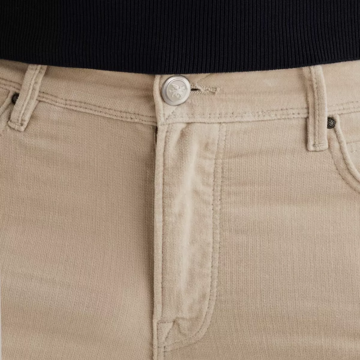 Vanguard | V7 Regular Fit broek | Beige | VTR2510641 4 Vanguard Vanguard | V7 Regular Fit broek | Beige | VTR2510641