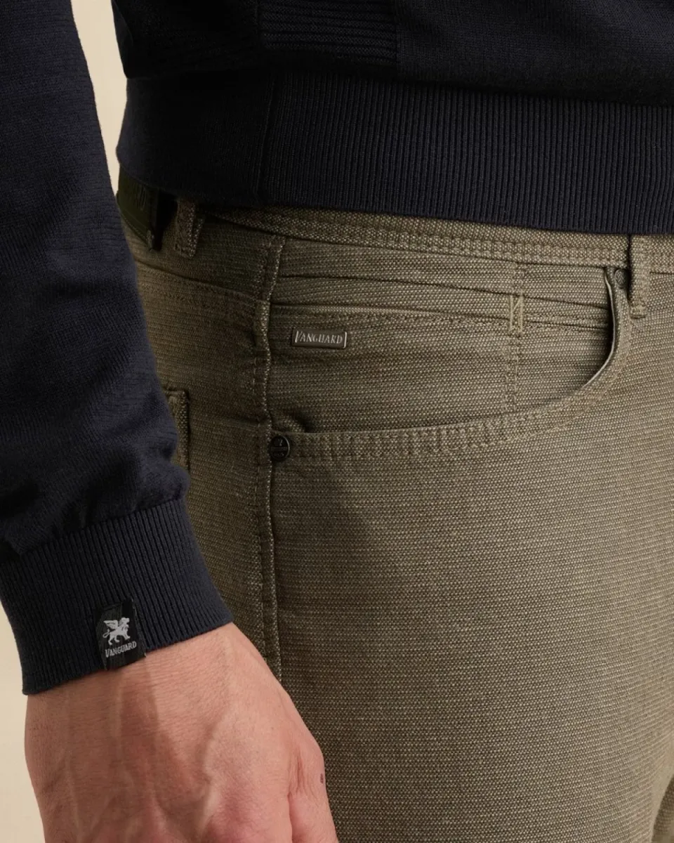 Vanguard | V7 Regular fit broek | Beige | VTR2608646 4 Vanguard Vanguard | V7 Regular fit broek | Beige | VTR2608646