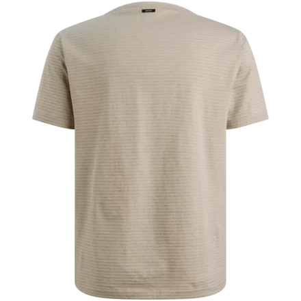 Vanguard Vanguard | T-shirt | Bruin met streep| VTSS2604538-8265