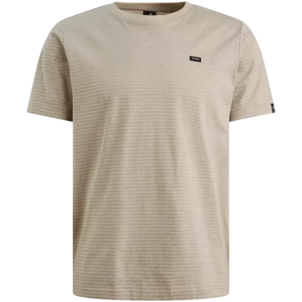 Vanguard Vanguard | T-shirt | Bruin met streep| VTSS2604538-8265