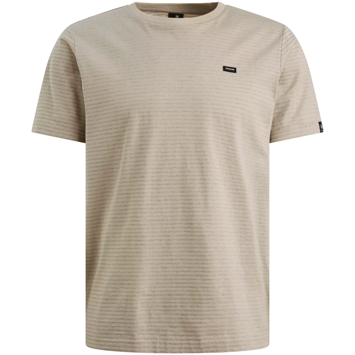 Vanguard | T-shirt | Bruin met streep| VTSS2604538-8265 1 Vanguard Vanguard | T-shirt | Bruin met streep| VTSS2604538-8265