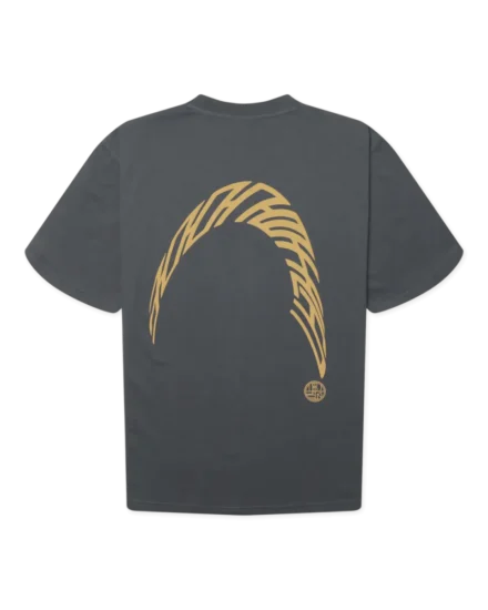 Woodbird Woodbird | T-shirt | Blauw | Baine warp Tee