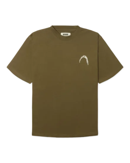Woodbird Woodbird | T-shirt | Groen | Baine warp Tee