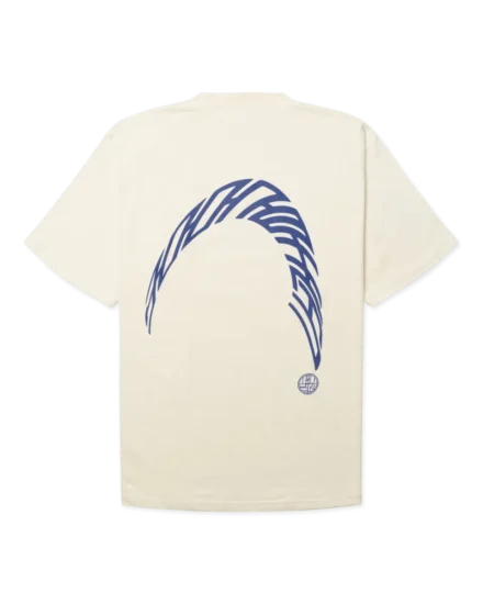Woodbird Woodbird | T-shirt | Wit | Baine warp Tee
