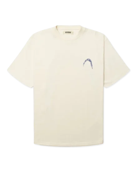 Woodbird Woodbird | T-shirt | Wit | Baine warp Tee