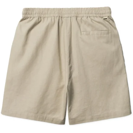 Woodbird Woodbird | Short | Lichtbeige | Bommy linen shorts