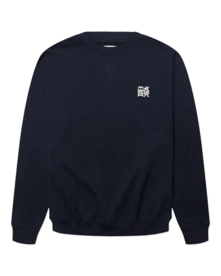 Woodbird Woodbird | Sweater | Blauw | Cane HK crew