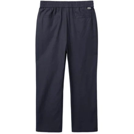 Woodbird Woodbird | Loose Fit Pants | Blauw | Eik linen pant