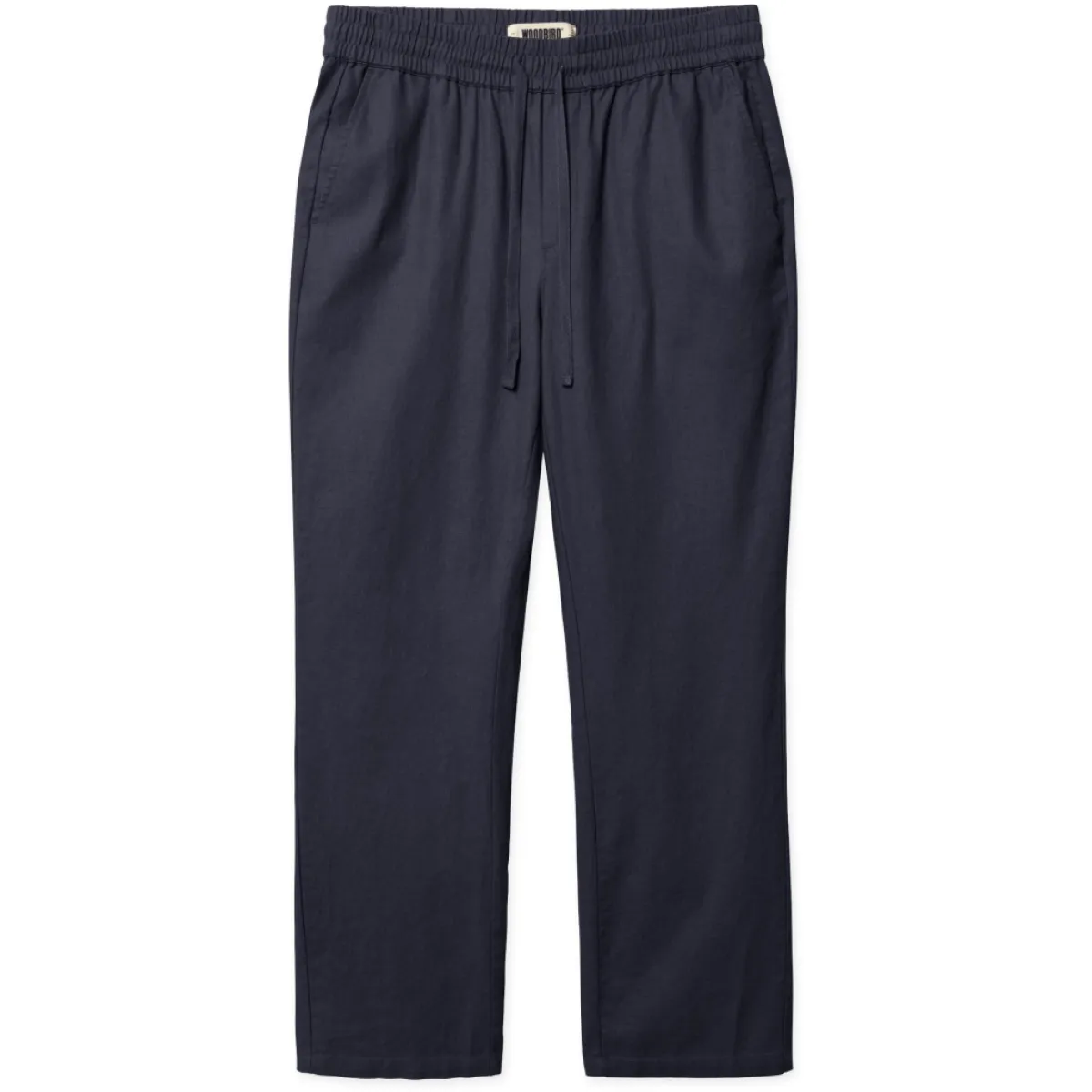 Woodbird | Loose Fit Pants | Blauw | Eik linen pant 1 Woodbird Woodbird | Loose Fit Pants | Blauw | Eik linen pant