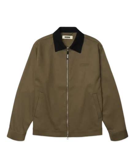 Woodbird Woodbird | Jas kort | Groen | Pon Nickle Work Jacket