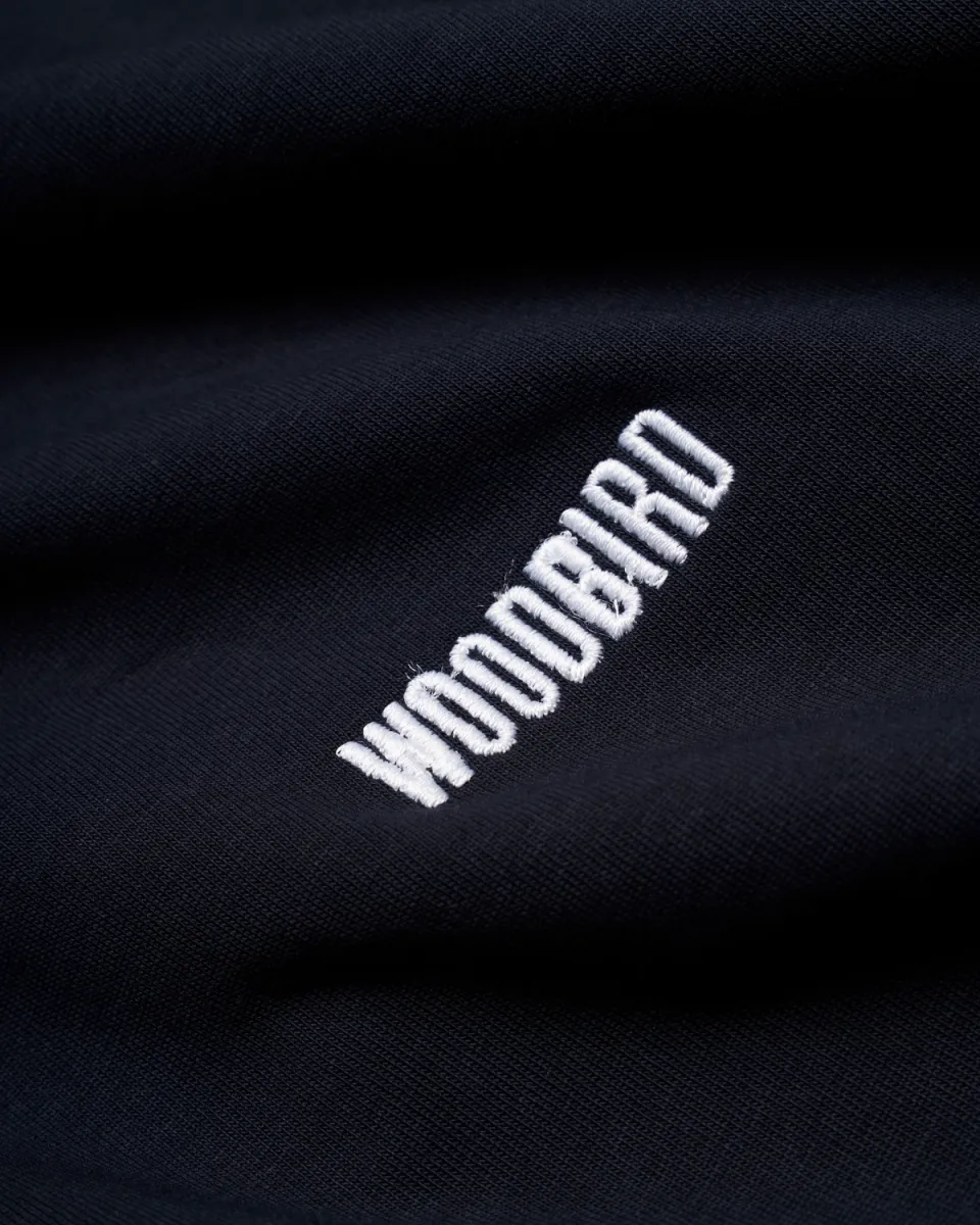 Woodbird | T-shirt | Blauw | WBBlake HK Home Tee 3 Woodbird Woodbird | T-shirt | Blauw | WBBlake HK Home Tee