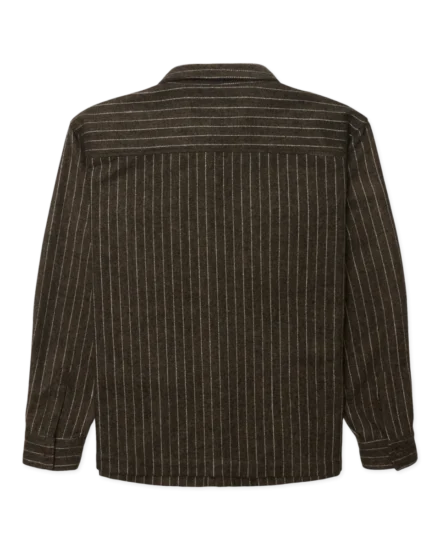 Woodbird Woodbird | Overshirt | Groen | WBBuzo Herringbone Shirt