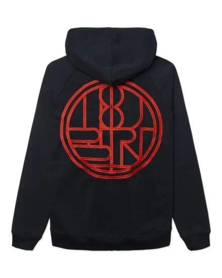 Woodbird Woodbird | Vest | Blauw | WBPaw Emblem Zip hoodie