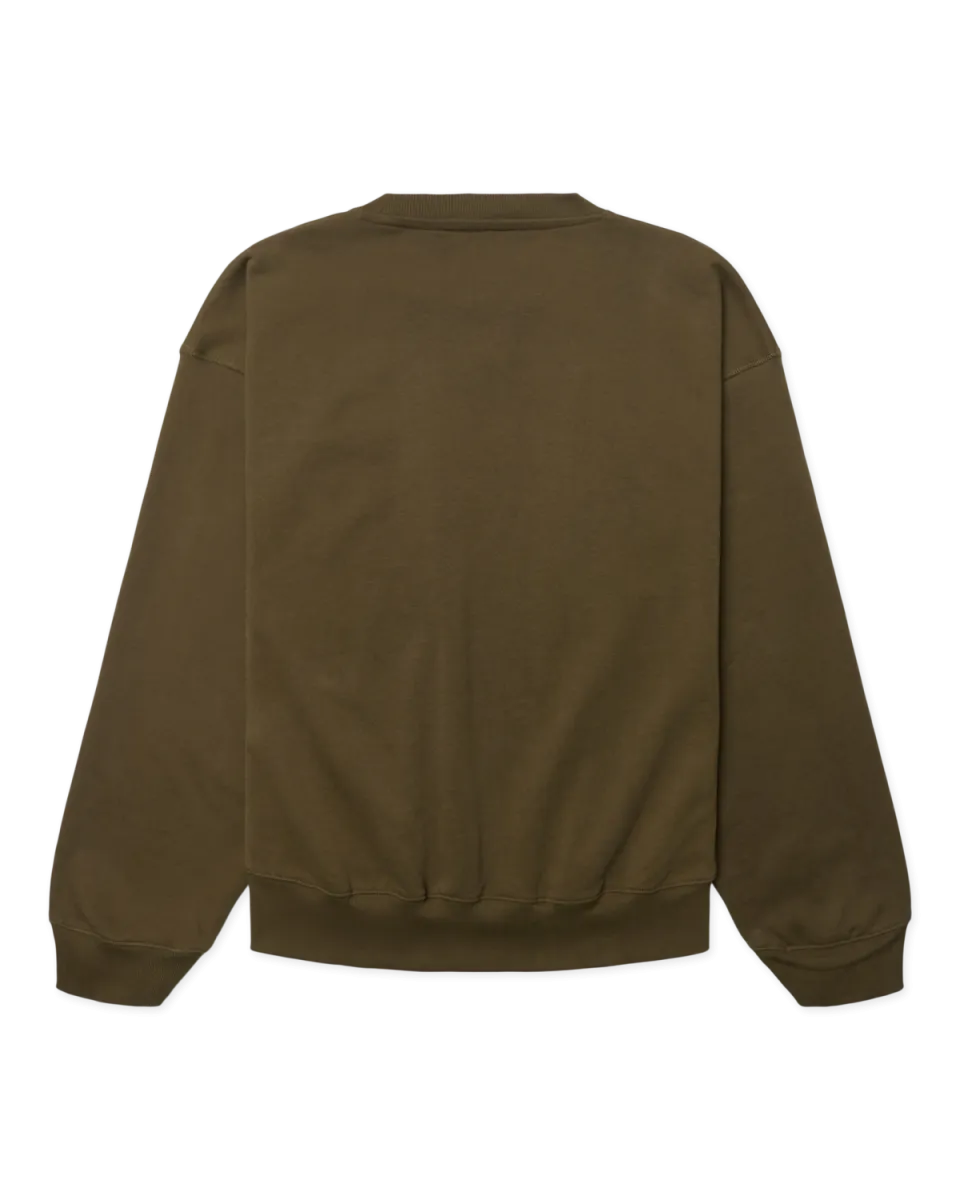 Woodbird | Sweater | Groen | WBWake Twist Crew 2 Woodbird Woodbird | Sweater | Groen | WBWake Twist Crew