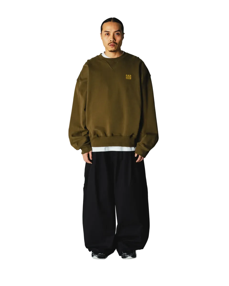 Woodbird | Sweater | Groen | WBWake Twist Crew 4 Woodbird Woodbird | Sweater | Groen | WBWake Twist Crew