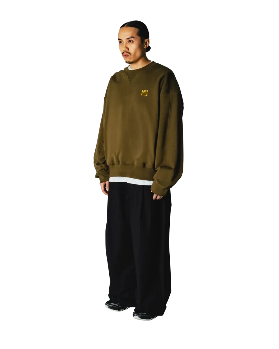 Woodbird | Sweater | Groen | WBWake Twist Crew 5 Woodbird Woodbird | Sweater | Groen | WBWake Twist Crew