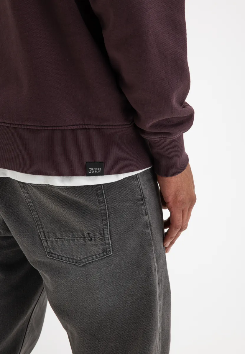 butcher of blue | Sweater | Aubergine | Army Sweat Crew 6 butcher of blue butcher of blue | Sweater | Aubergine | Army Sweat Crew