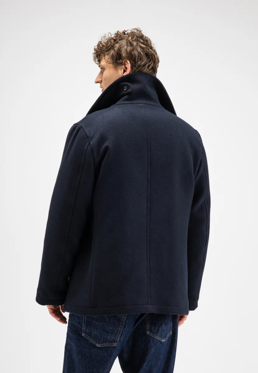 butcher of blue | Winterjas | Donkerblauw | M2627001 | Blue Mason Wool Overcoat 2 butcher of blue butcher of blue | Winterjas | Donkerblauw | M2627001 | Blue Mason Wool Overcoat