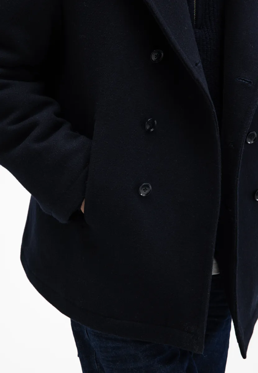 butcher of blue | Winterjas | Donkerblauw | M2627001 | Blue Mason Wool Overcoat 4 butcher of blue butcher of blue | Winterjas | Donkerblauw | M2627001 | Blue Mason Wool Overcoat