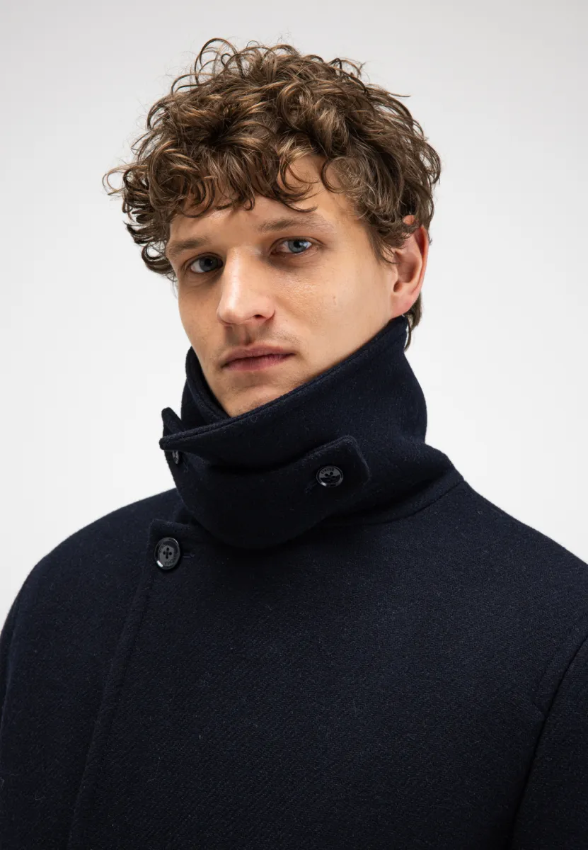 butcher of blue | Winterjas | Donkerblauw | M2627001 | Blue Mason Wool Overcoat 8 butcher of blue butcher of blue | Winterjas | Donkerblauw | M2627001 | Blue Mason Wool Overcoat