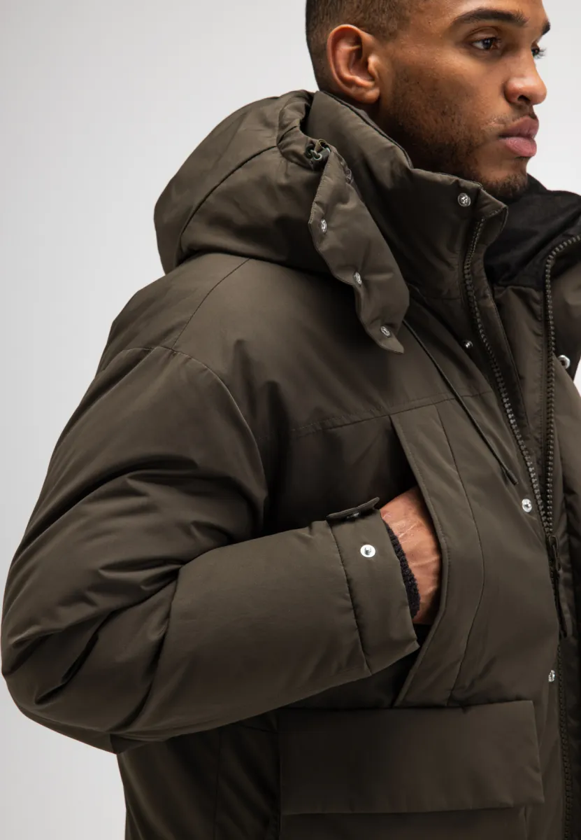 butcher of blue | Winterjas | Groen | M2627002 | Briggs Padded Jacket 4 butcher of blue butcher of blue | Winterjas | Groen | M2627002 | Briggs Padded Jacket