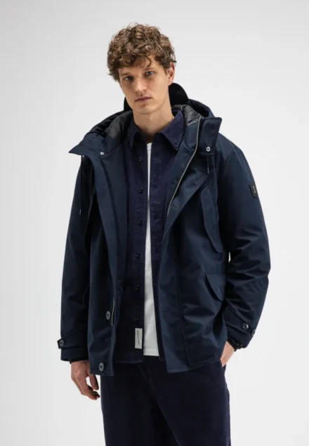 butcher of blue butcher of blue | Winterjas | Donkerblauw | M2627017 | Knox Jacket