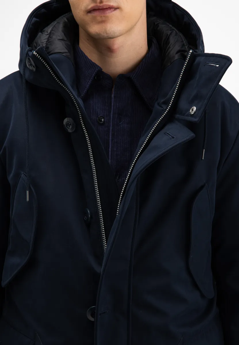 butcher of blue | Winterjas | Donkerblauw | M2627017 | Knox Jacket 9 butcher of blue butcher of blue | Winterjas | Donkerblauw | M2627017 | Knox Jacket