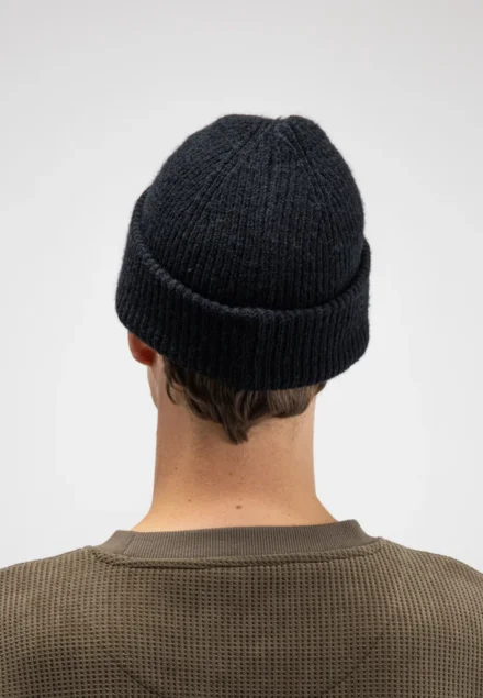 butcher of blue butcher of blue | Muts | Antraciet | Wool Hook Beanie