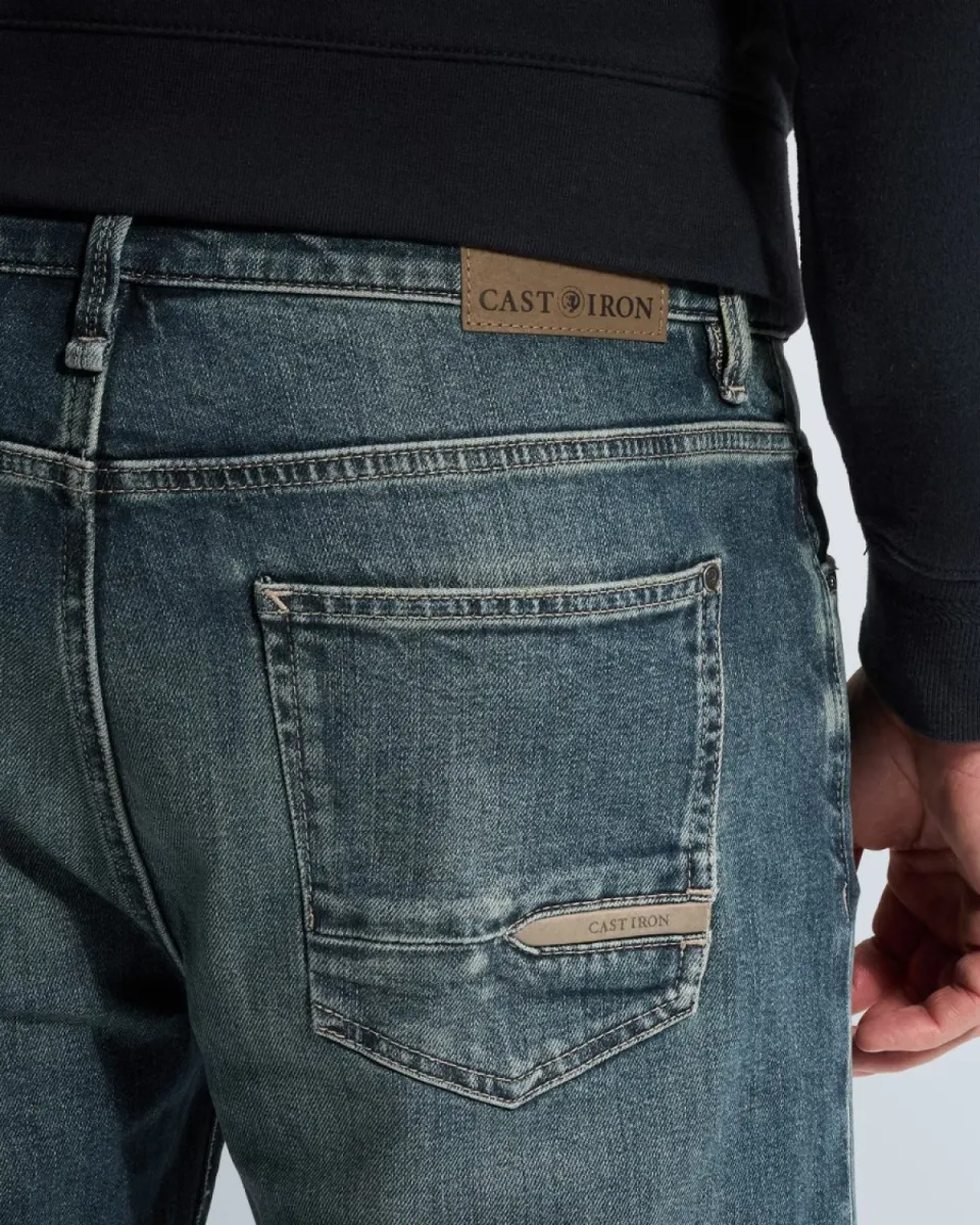 Cast Iron | Denim stretch | Blue used | CTR750 4 Cast Iron Cast Iron | Denim stretch | Blue used | CTR750