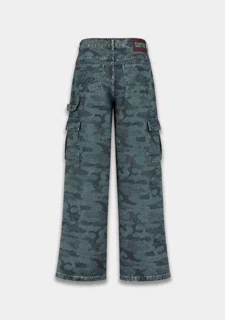 Harper and Yve Harper and Yve | Cargo jeans | Groene camo | Dana-PA