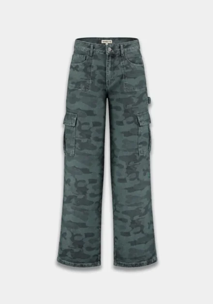 Harper and Yve Harper and Yve | Cargo jeans | Groene camo | Dana-PA