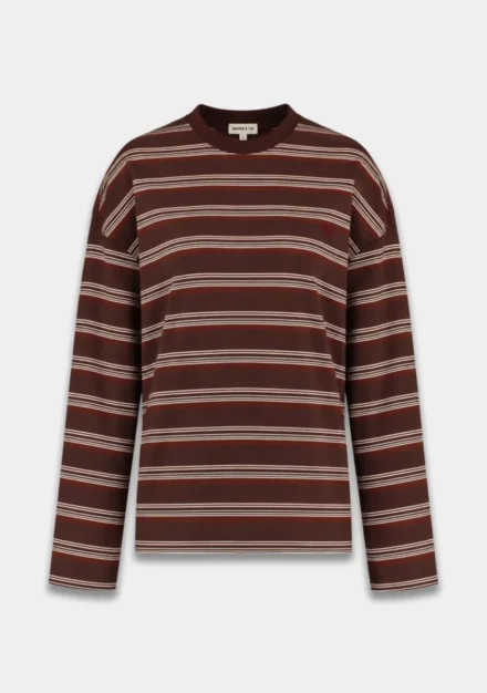 Harper and Yve Harper and Yve | Longsleeve | Bruin streep | Tommy-LS