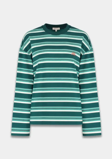 Harper and Yve Harper and Yve | Longsleeve | Groen streep | Tommy-LS