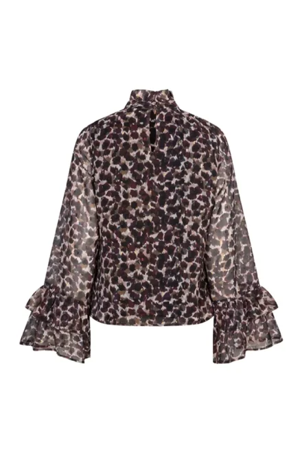 Lofty Manner Lofty Manner | Blouse | Paars dessin | Top Kyla