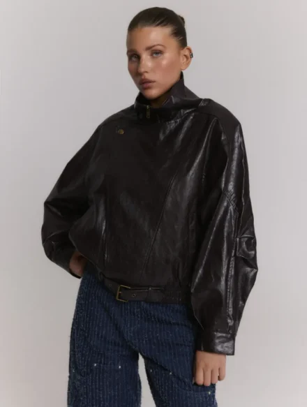 Refined Department Refined Department | Jas kort | Donkerbruin | LEE jacket