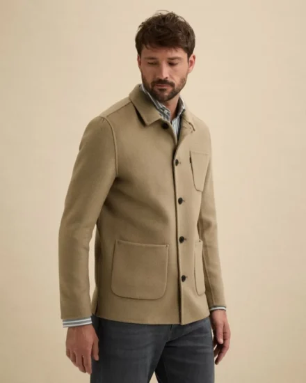 Vanguard Vanguard | Colbert | Overshirt | Donkerbeige | VBL2609000