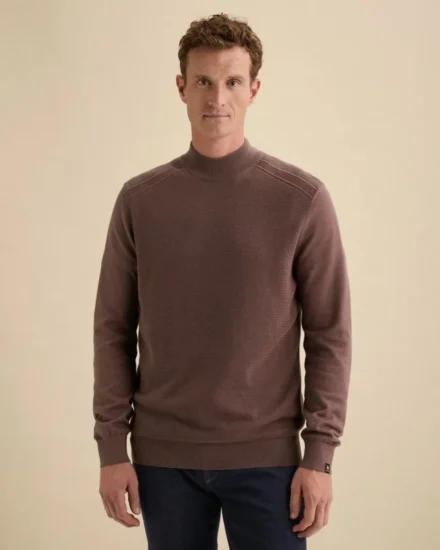 Vanguard Vanguard | Trui Mockneck | Bruin | VKW2610340