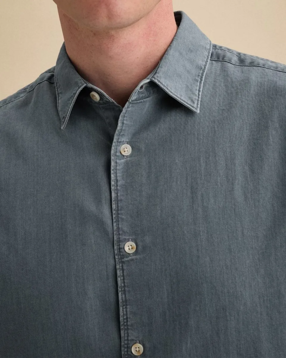 Vanguard | Shirts lm denim | Blue used | VSI2608218 6 Vanguard Vanguard | Shirts lm denim | Blue used | VSI2608218