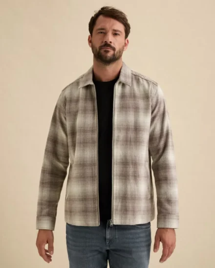 Vanguard Vanguard | Overshirt | Paars dessin | VSI2610260